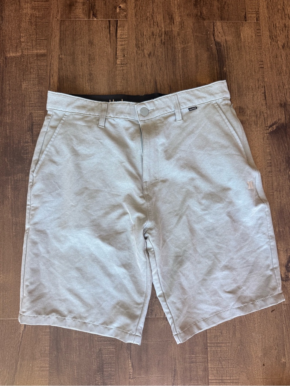 Hurley Men's Light Gray Hybrid Shorts